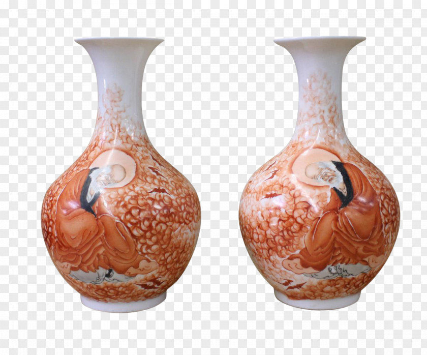 Porcelain Vase Chinese Ceramics Pottery PNG
