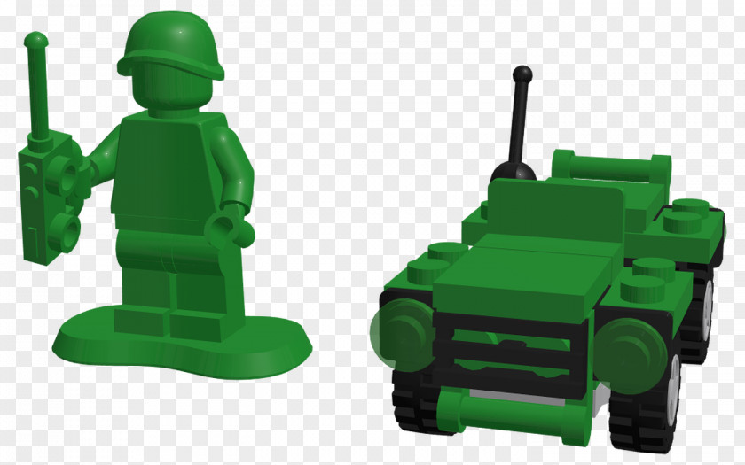 Army Men Green Plastic PNG