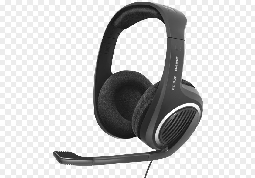 Microphone Headphones Headset Sennheiser PC 320 PNG