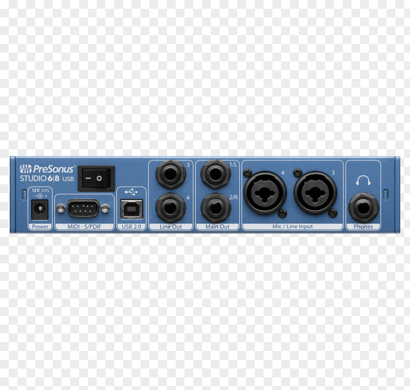 PreSonus Studio 68 Sound Cards & Audio Adapters One PNG