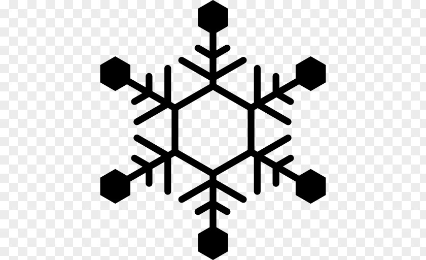 Snowflake Hexagon Shape Pattern PNG