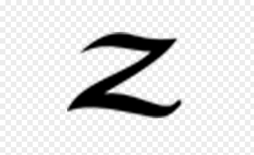 Z Logo Line Angle White Font PNG