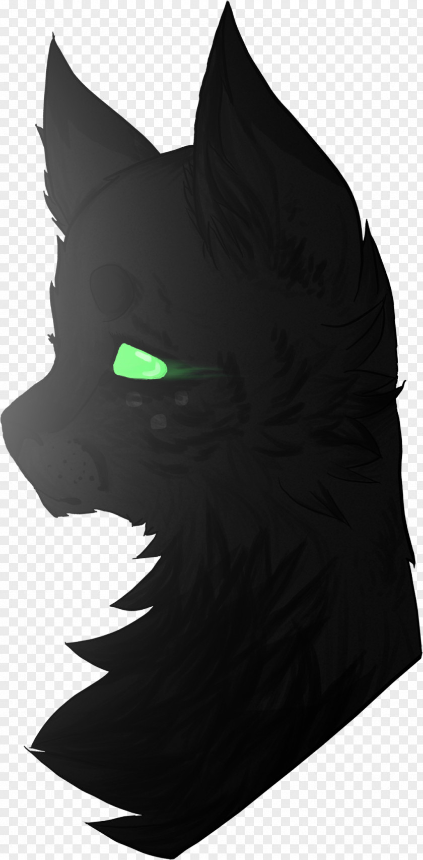 Cat Whiskers Black Character Snout PNG
