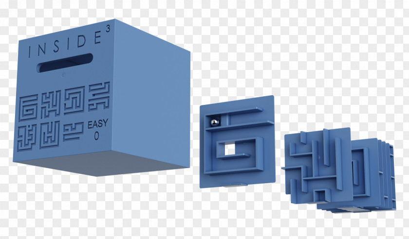 Cube INSIDE³ Puzzle Labyrinth Maze PNG