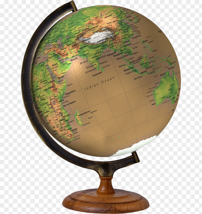 Globe Download Icon PNG