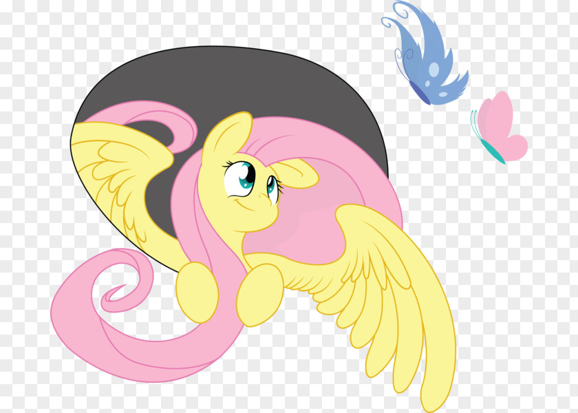 Horse Pony Fluttershy Illustration Art PNG