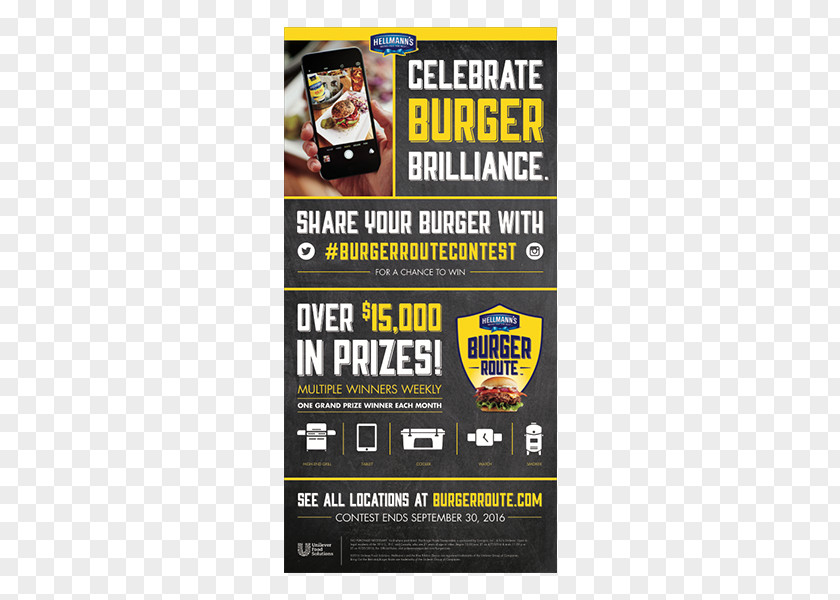 Nation's Giant Hamburgers Display Advertising Brand Poster Flyer PNG
