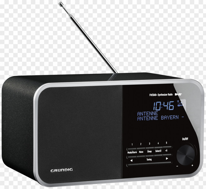 Radio Grundig DTR 3000 DAB+ Digital Audio Broadcasting FM PNG