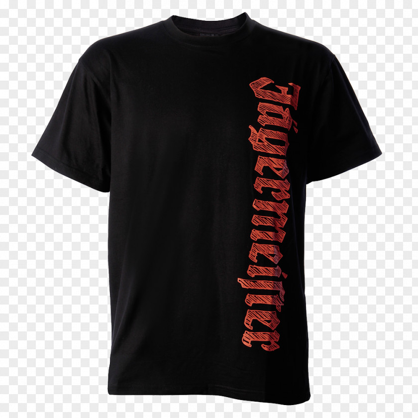 T-shirt Font Product Black M PNG