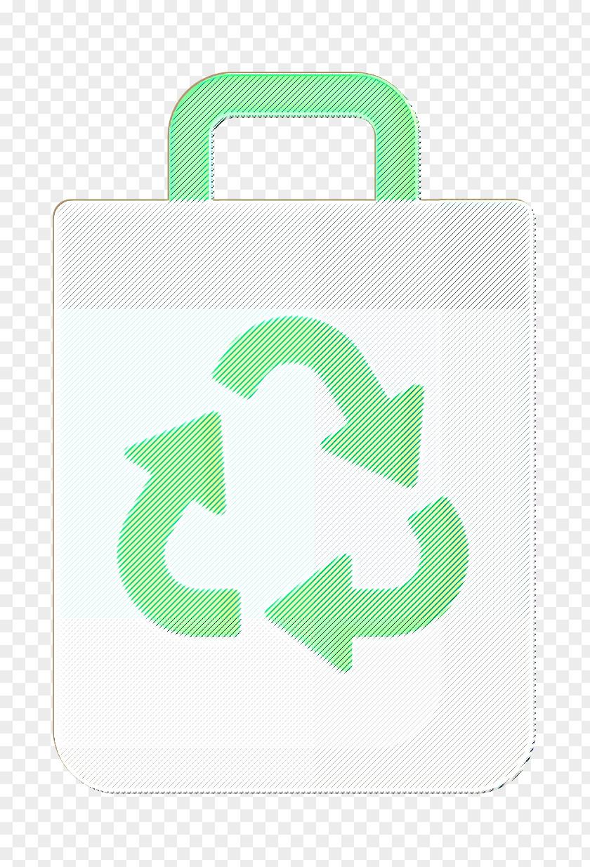 Climate Change Icon Recycled Bag Eco PNG