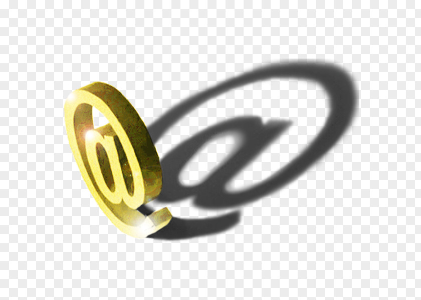 Email Gold PNG