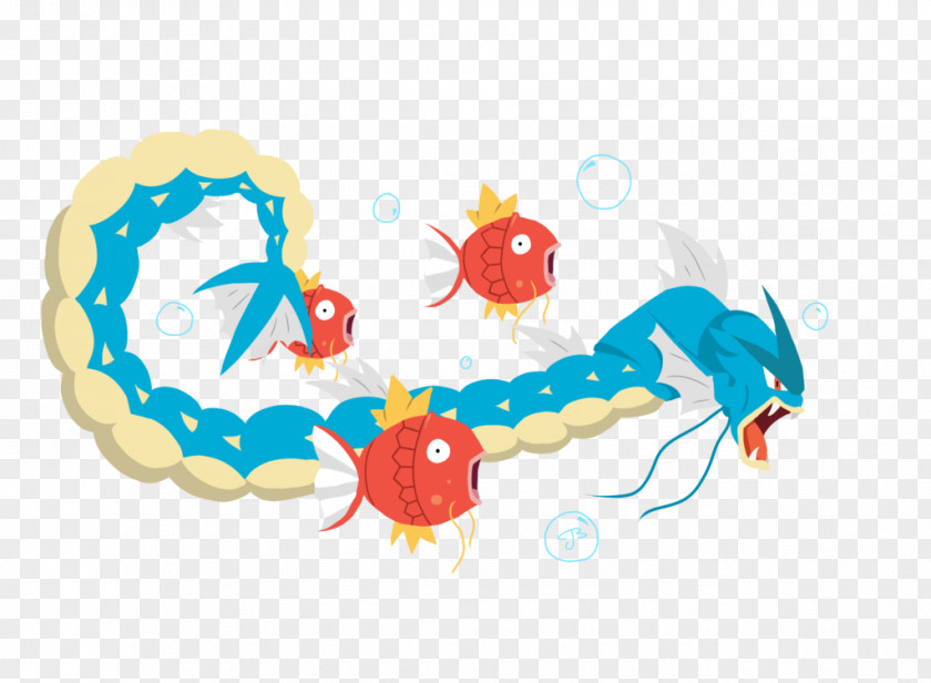 Gyarados Magikarp Pokémon Fan Art Staraptor PNG