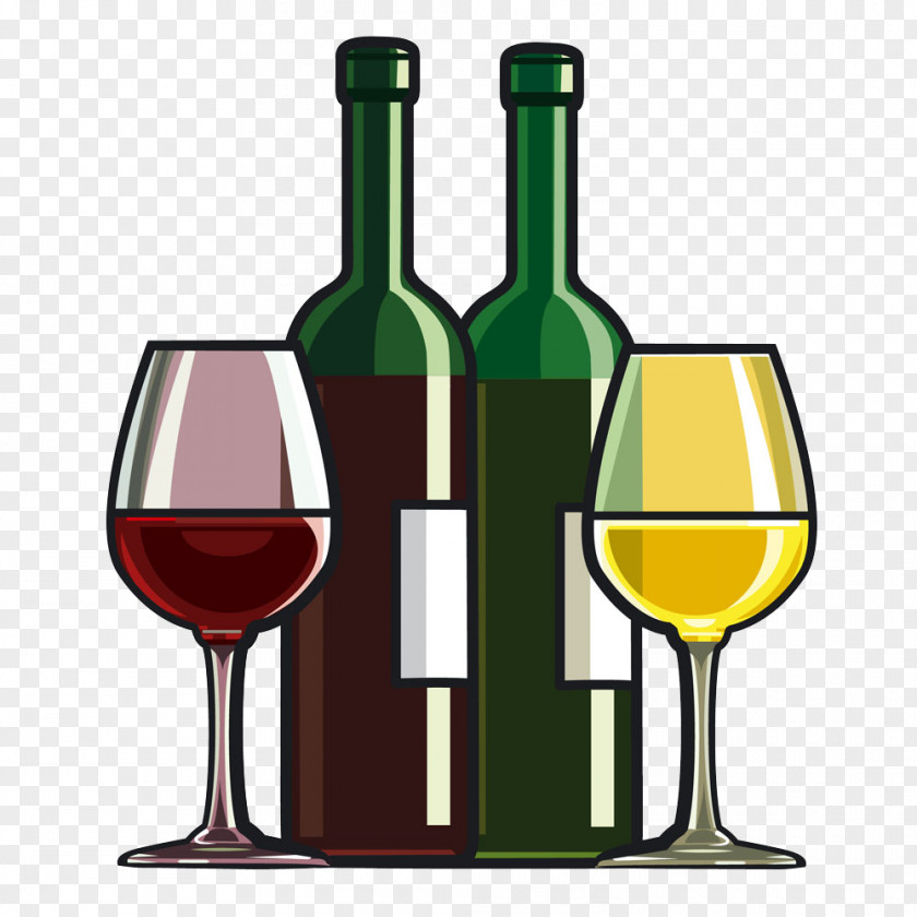 Hand-painted Wine Royalty-free Clip Art PNG