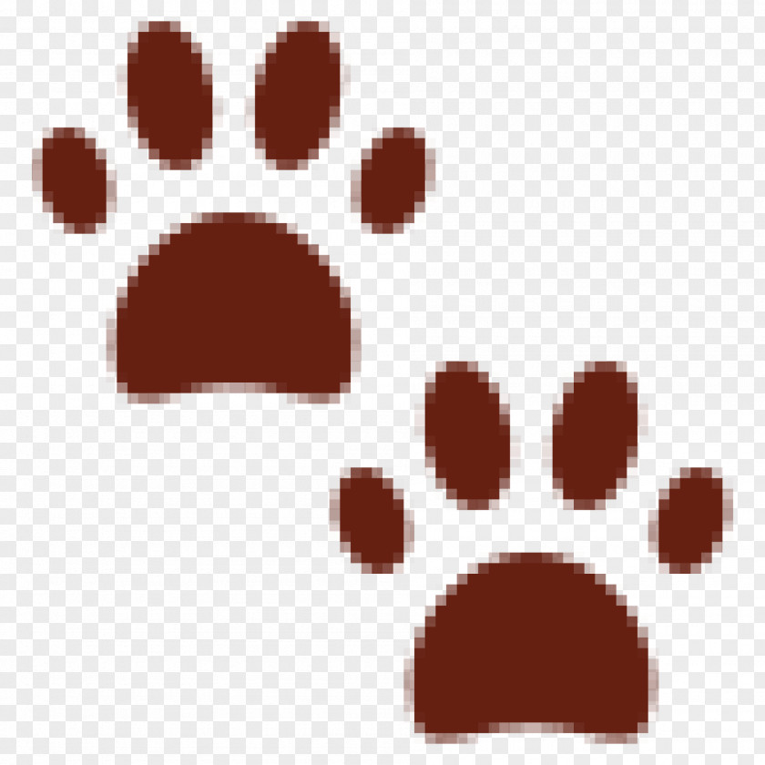 Paw Prints Dog Puppy Emoji Cat PNG