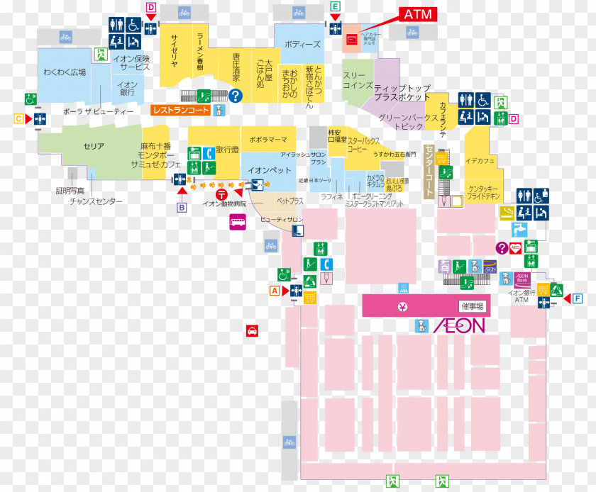 Adobe Reader Aeon Mall Kashiwa Map AEON Co., Ltd. Specialty Store Shop PNG