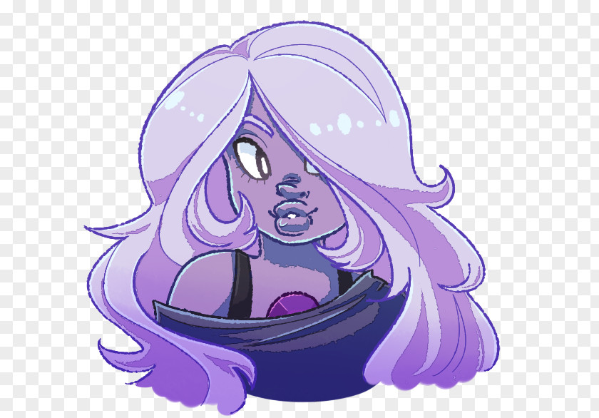 Amethyst Fan Art Violet PNG