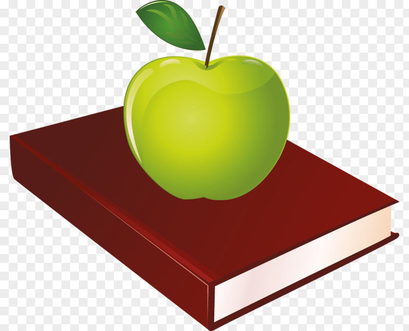 Apple On Books Russia Book Text Clip Art PNG