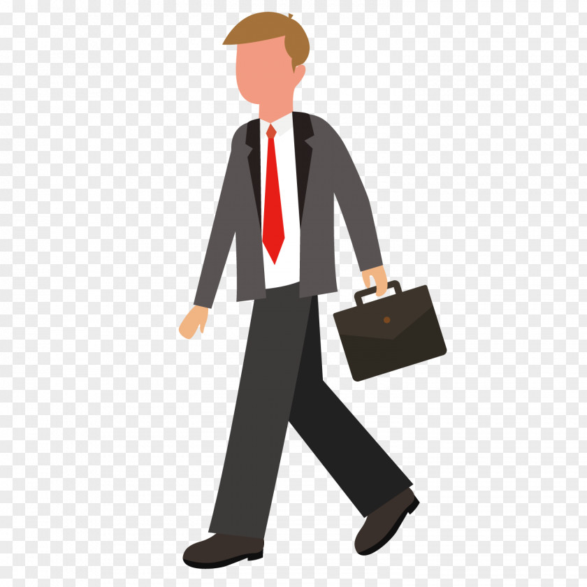 Business People Holding A Briefcase Suit PNG