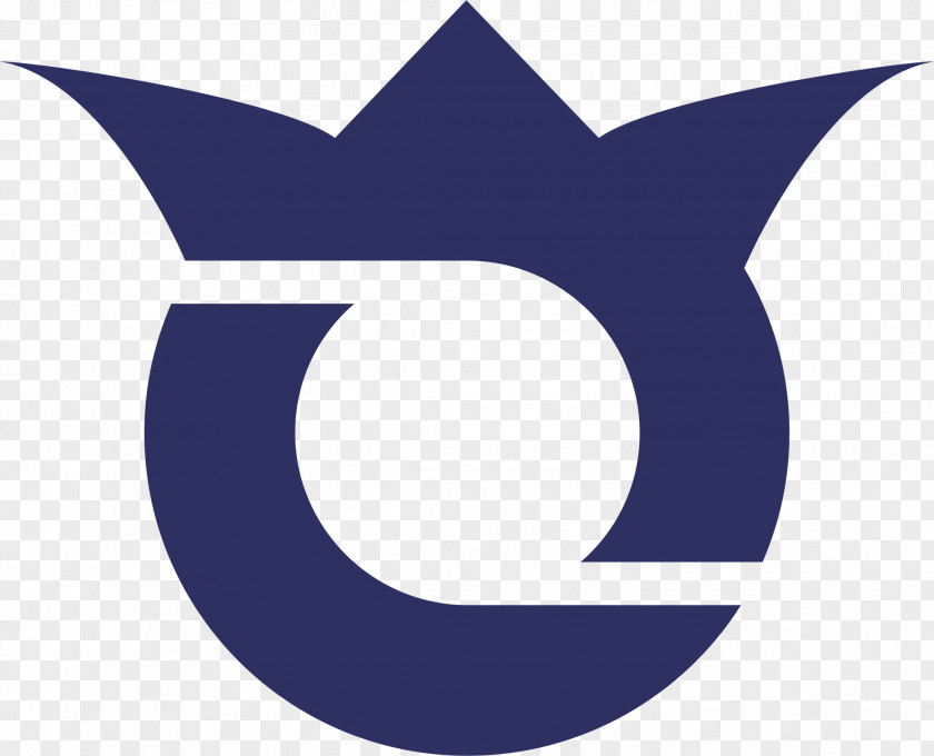 Purple Crescent Symbol Logo Violet PNG