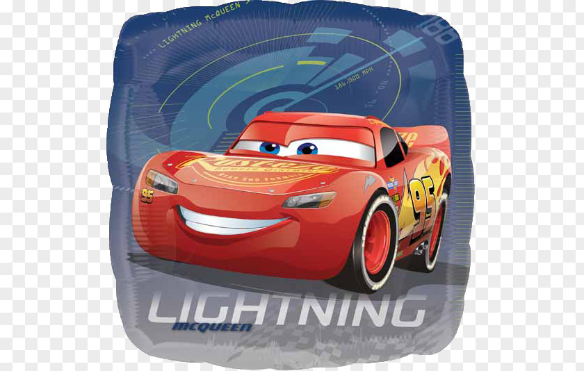 Balloon Lightning McQueen Mater Mylar Cars PNG