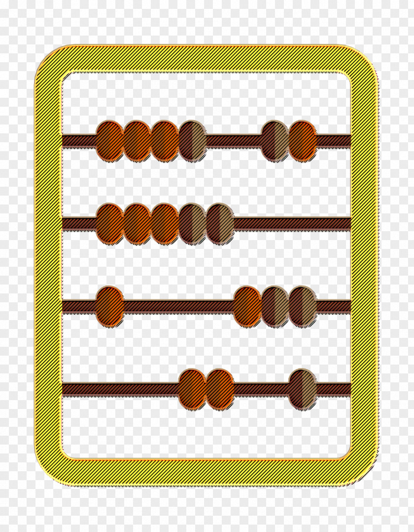 Education Elements Icon Abacus PNG