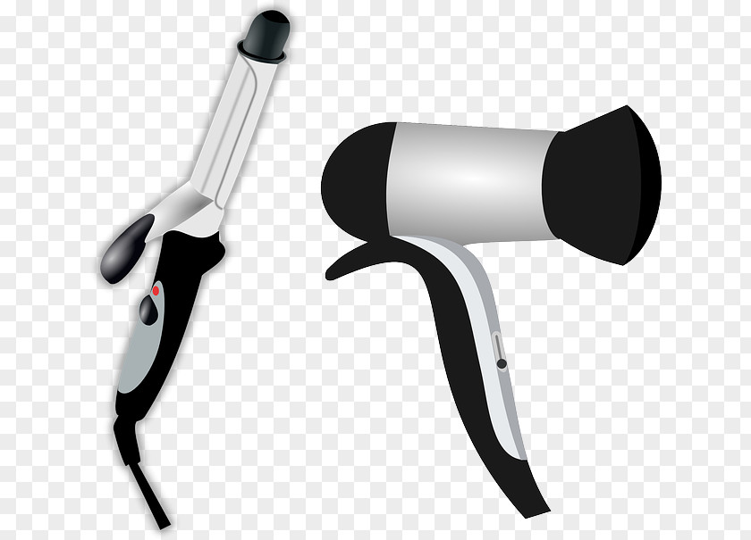 Hair Iron Dryers Clip Art PNG