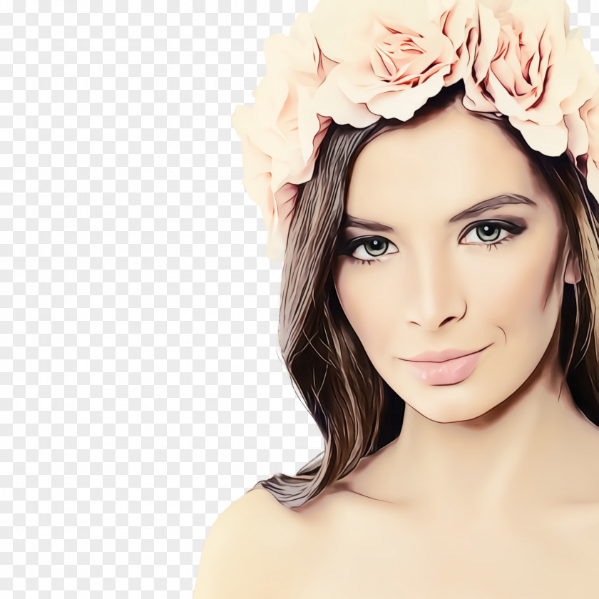 Lip Headpiece Hair Face Skin Forehead Beauty PNG