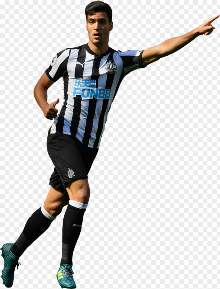Mikel Merino Newcastle United F.C. Jersey 2017–18 Premier League Football Player PNG