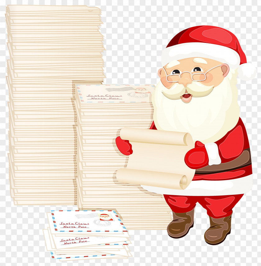 Package Delivery Cartoon Santa Claus PNG