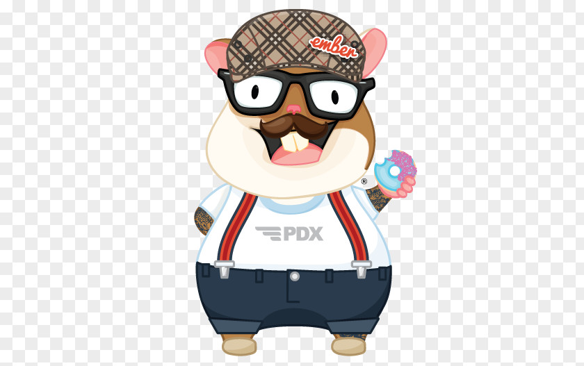 Portland Pirates Mascot Ember.js JavaScript Framework Library Software PNG