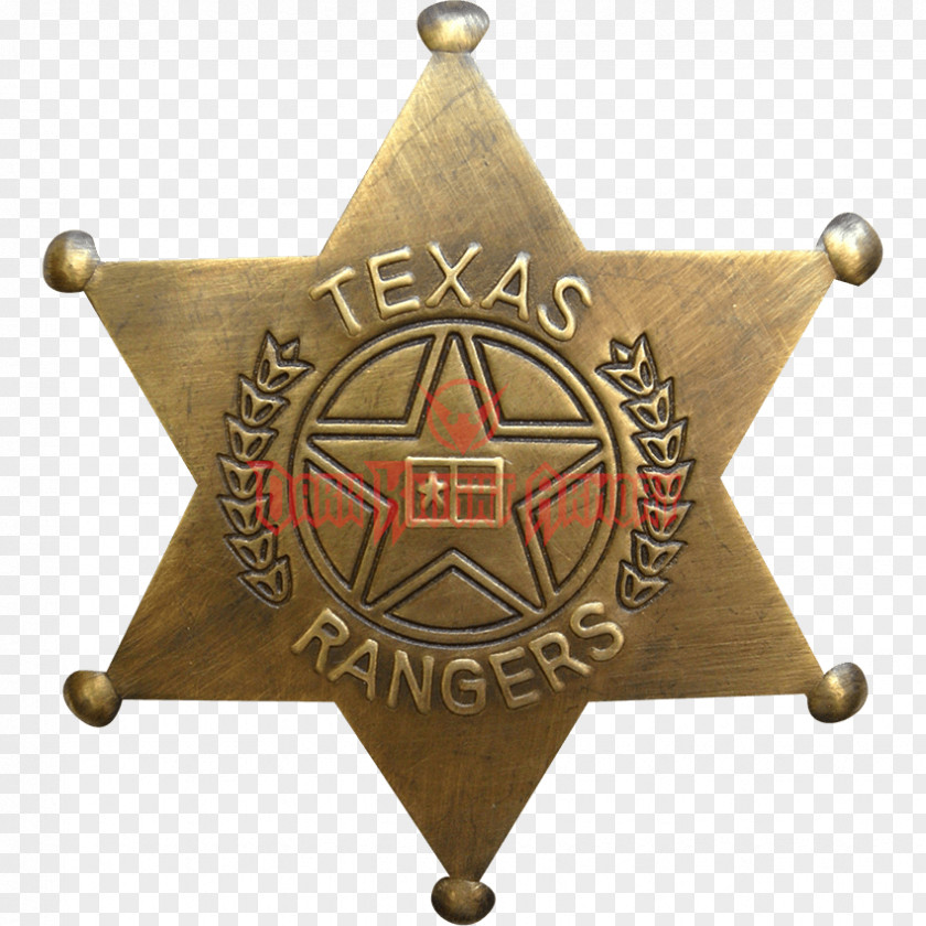 Texas Rangers United States Badge Sheriff Ranger Division Police PNG