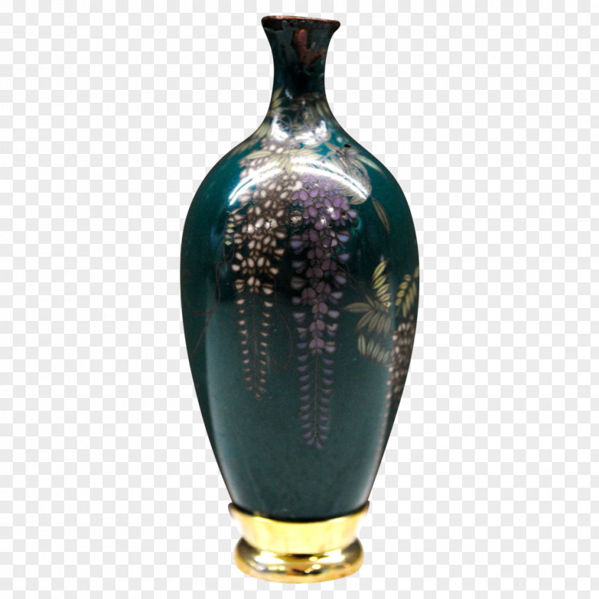 Vase Cloisonné Ceramic Glass Porcelain PNG