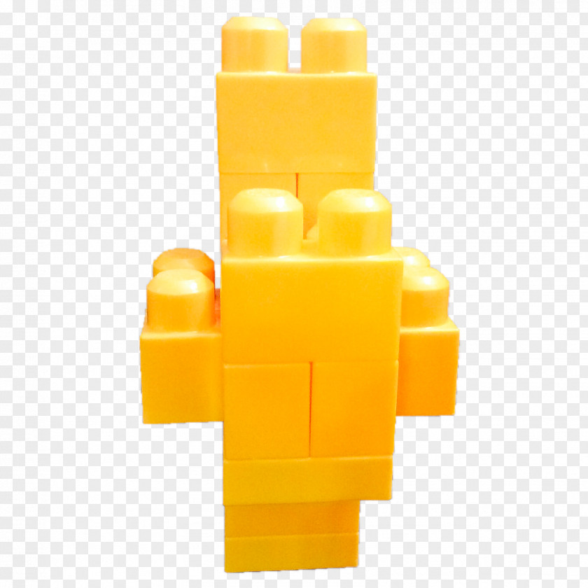 Mega Bloks Duck Brands Yellow PNG
