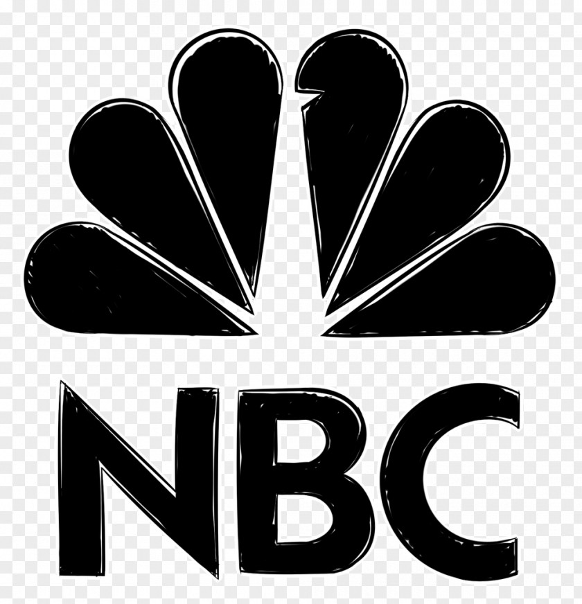 Simple Word Art Design Logo Of NBC Television Show News PNG