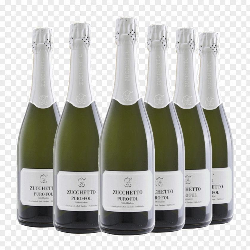 Aperitif Wines List Champagne Wine Prosecco Bottle Valdobbiadene PNG