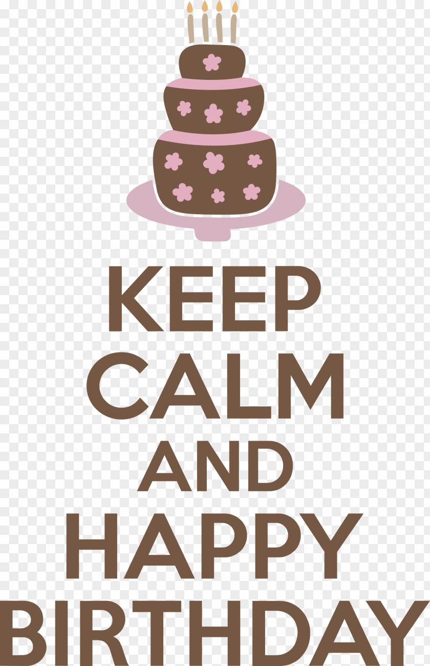 Birthday Keep Calm Happy PNG