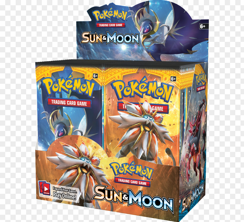 Booster Pokémon Sun And Moon Trading Card Game Pack Collectible PNG