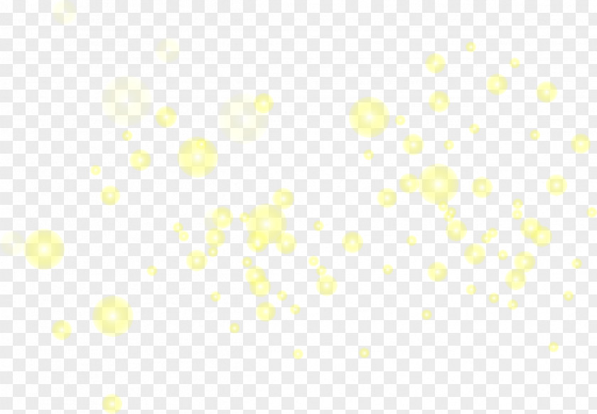 Hand Painted Yellow Circle Sky Computer Pattern PNG