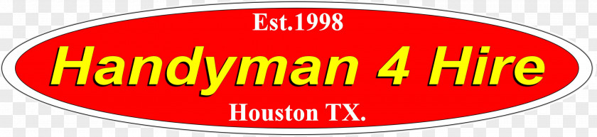 Handyman Logo Brand Font Product Line PNG