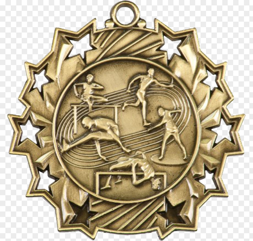 Medal Gold Award Trophy Commemorative Plaque PNG