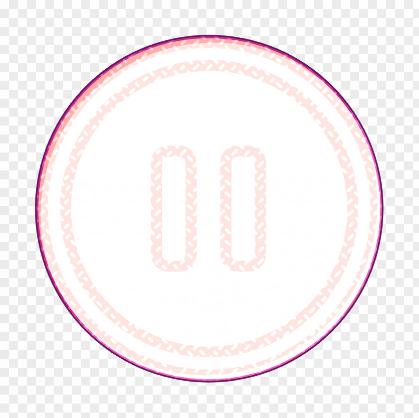 Pink Text Video Icon PNG
