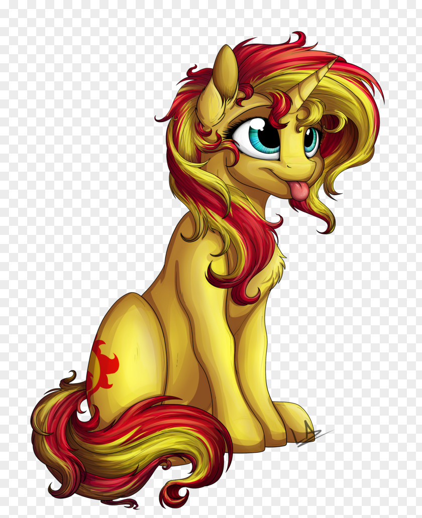 Shimmer Pony Sunset DeviantArt Ponyville Drawing PNG