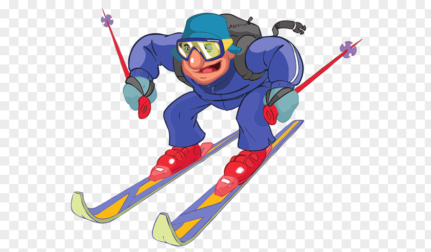 Ski Pole Speed Skiing Skier Alpine Equipment PNG