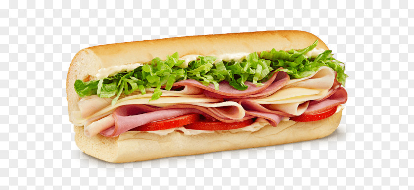 Turkey Ham And Cheese Sandwich Submarine Breakfast Hot Dog Erbert Gerberts PNG