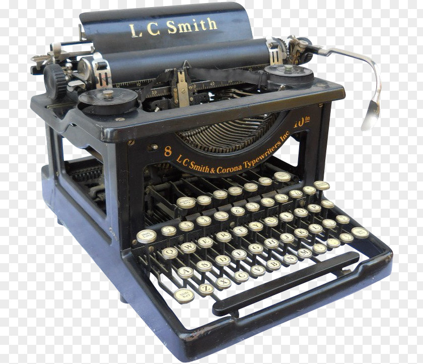 Typewriter Machine Old PNG