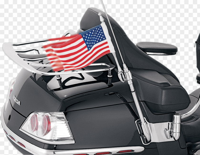 United States Flag Of The Honda Gold Wing Motorcycle PNG