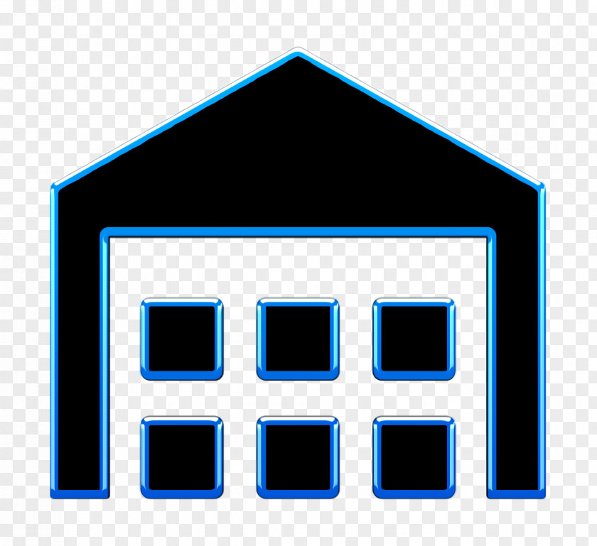 Warehouse With Boxes Icon Sharing Out Stockroom PNG