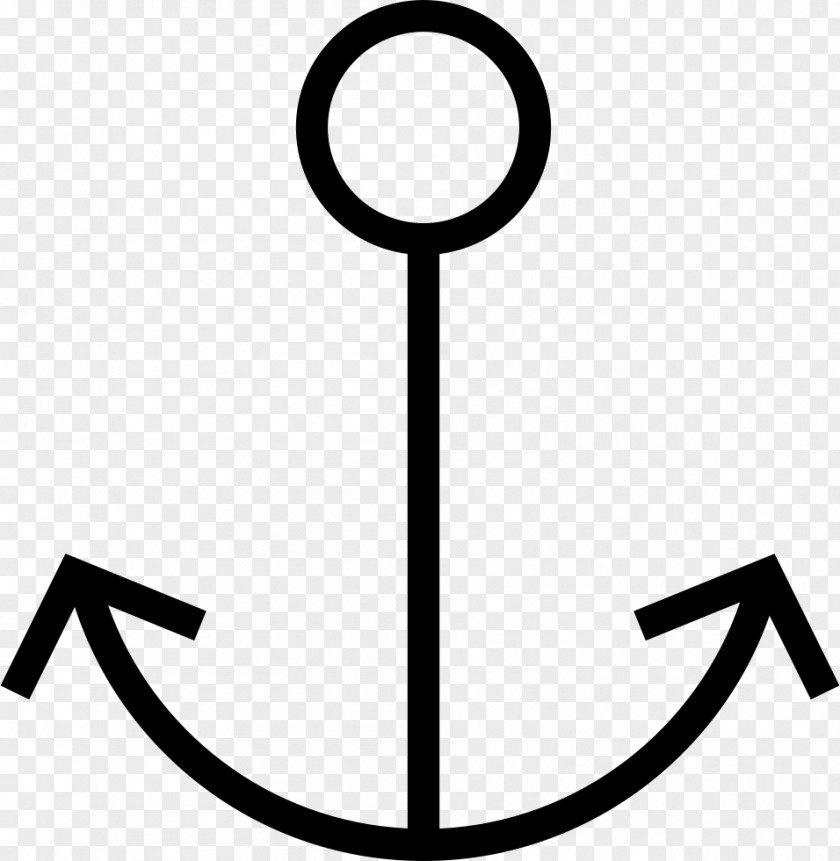 Anchor Badge Symbol Image PNG