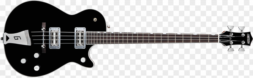 Bass Guitar Gibson Les Paul Gretsch Double PNG