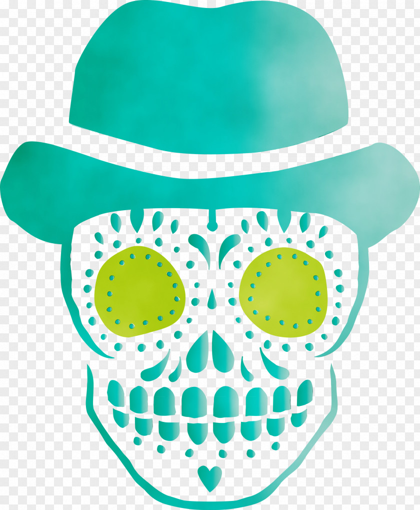 Day Of The Dead Stencil Free Calavera Drawing PNG